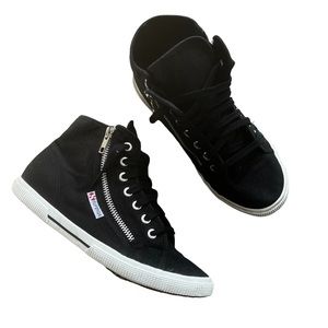 superga high tops zipper
